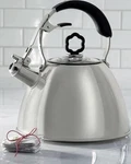 Princess House Heritage Whistling 3 Qt Stainless Tea Kettle 6892 New. Price: $80.00.