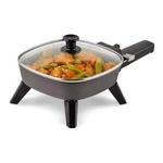 Toastmaster 6-INCH Electric Skillet Tempered Glass Lid Nonstick Portable New. Price: $19.99.