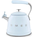 New Smeg 50'S Retro Whistling Kettle Model CKLW2001PB - Pastel Blue. Price: $159.99.