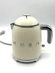 Used Smeg Mini Electric Kettle (3 Cups) Retro-style Cream. Price: $110.00.
