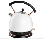 Megachef 1.8 Liter Half Circle Electric Tea Kettle-white New. Price: $44.83.