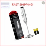 Bonsenkitchen Milk Hanheld With Stand, Electric Coffee Frother, Portable New. Price: $19.52.