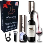 Electric Aerator & Opener Set By Winewhiz With Accessories (recharg.... Price: $83.13.