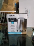 Aroma 4 CUP/1 Liter Stainless Steel Electric Kettle AWK-267SB New. Price: $26.99.