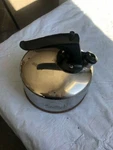 Vintage Paul Revere Ware Kettle Tea Pot Copper Bottom Small 93-C Korea B93C Used. Price: $25.00.