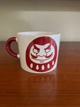 Aiwa Co. Ltd Daruma Mug Red & White Coffee Tea Cup Made In Japan New. Price: $29.95.