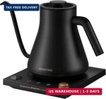 Intasting Electric Kettles, Gooseneck Kettle, 1 Temperature Control, New. Price: $111.66.