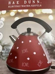 Rae Dunn Love Red Electric Water Tea Kettle Htf New In Box. Price: $39.99.