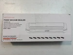 Megawise VS6621 Black 110 Watts Corded Electric Food Vacuum Sealer Open. Price: $43.20.