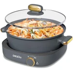 Dezin Electric Shabu With Removable Pot, 4L Nonstick Hot Electr... New. Price: $153.73.