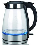Cordless Electric Glass Hot Water Kettle 1.8 Quart Stainless Steel 1500W Tea Led New. Price: $39.99.
