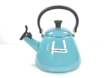 Creuset Kone Whistling Tea Kettle 1.6L / 1.7QT Turquoise. Price: $115.00.