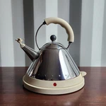 Alessi MG32 Electric Bird Kettle Michael Graves Design Stainless Rare Used. Price: $612.70.