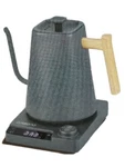 Ambiano Black /wood Gooseneck Stainless Steel Electric Pour Over Kettle New. Price: $60.55.