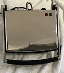 Krups Universal Grill Panini Maker FDE3 Sandwich Press Griddle Stainless Tested Used. Price: $27.99.