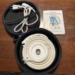 Loutytuo Collapsible Electric Kettle 110V/220V 555ML With Zipper Carry Case Used. Price: $14.99.
