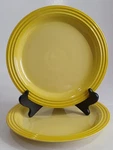 Le Creuset Stoneware Dinner Plate Of 2, 27CM, 10.5", Soliel, Brand. Price: $54.99.