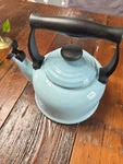 Creuset Kettle Light Blue. Great Condition. Used. Price: $49.00.