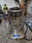 Breville BTM800XL Tea Maker Infuser And Water Kettle, 51 Oz, Brushed Stainless Used. Price: $240.00.