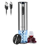 Electric Wine Opener Tomentific, Rechargeable Automatic Medium, Silver New. Price: $30.88.