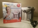 Oyama Stainless Steel Electric Hot Water Kettle 3.0L HWD-A30E Used. Price: $79.95.