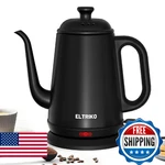 Eltriko Gooseneck Electric Kettle, 1L Water Boiler, Pour Over Coffee & Tea, 1000 New. Price: $76.45.