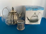 Nobili-tea 1 Qt Stainless Kettle W/infuser Basket(for All Cooktops New. Price: $35.00.