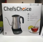 Chefs Choice Digital Gooseneck Kettle 1 Quart Cordless Bpa Free New. Price: $40.00.