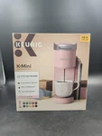 Keurig K-mini Coffee Maker Pink Open. Price: $34.99.