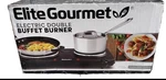 Elite Gourmet Electric Double Buffet Burner Model EDB-302BF Brand New!. Price: $19.99.