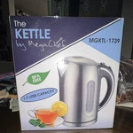 Megachef MGKTL-1739 Cordless Electric Kettle 1.7 Bpa Free Silver New. Price: $21.50.