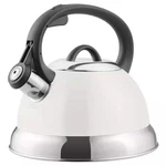 Mr. Coffee Flintshire 1.7 Liter Cup Whistling Tea Kettle White Linen New. Price: $48.51.