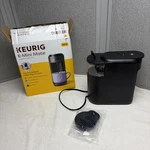 Keurig K-mini Mate Single-serve K-cup Pod Coffee Maker Black New Opened Box. Price: $54.95.
