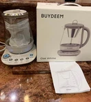 Buydeem K156 Tea Maker, Electric Kettle For Coffee And Brewer Open. Price: $85.00.