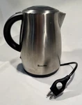 Breville BKE450XL Electric Kettle Stainless 1.5L Wireless Base & Slow Close Lid Used. Price: $29.00.