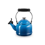 Creuset Enamel On Steel 1.25 Quart Demi Tea Kettle Marseille Blue New. Price: $69.99.