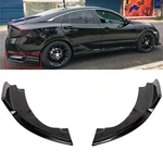 2PCS Rear Bumper Lip For 2016-2021 Honda Civic 1.5L 2.0L Sedan 4-DR Gloss Black New. Price: $34.90.