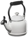 Creuset 13 Quart White Stovetop Kettle Carbon Steel Whistle Tea New. Price: $113.90.