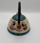 Vintage Hand Painted Snowman Stainless Steel Tea Kettle Chefs Pride Series 1998 Used. Price: $11.80.