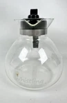 Medelco Glass One All 12 Cup Stove Top Whistling Tea Kettle Used. Price: $11.01.