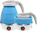Foldable Electric Kettle 0.6L Travel Portable Silicone Blue This Title Adheres New. Price: $23.02.