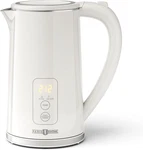 Electric Tea Kettle, 1.7L Larger Design Temperature Control 4H New. Price: $141.99.