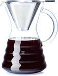 Unbreakable Pour Over Coffee Maker 27OZ Glass Brewer W/ Stainless Filter New. Price: $42.88.