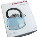 Brand New Cameo Blue Kitchenaid 2-QT Kettle W/ Stainless Steel Trim Band & Lid. Price: $69.97.