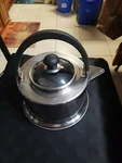 Living Quarters Stainless Steel 2 Qt Tea Kettle Korea Used. Price: $19.95.