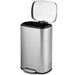 Costway 13.2 Gallon Kitchen Trash Garbage Can Stainless Soft Close Bin W/ Bucket New. Price: $79.99.