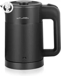 Wtjmov 0.6L Small Electric Tea Kettle Lightweight, 20 Ounce Double Wall Hot Wate New. Price: $33.86.