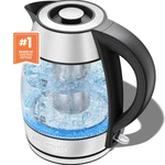 Chefman 1.8L Electric Glass Kettle 1500W Hot Water Boiler T5113183527 New. Price: $25.99.
