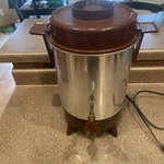 Vintage Nesco 32 Cup Automatic Coffee Maker Aluminum Electric Percolator Used. Price: $19.99.