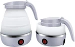 Updateclassic Small Travel Foldable Electric Kettle, 0.6L Portable Collapsible H New. Price: $20.99.